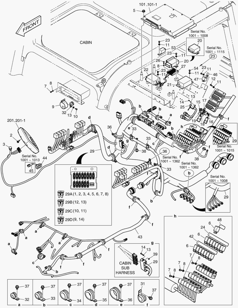 ЭЛЕКТРИЧЕСКИЕ ЗАПЧАСТИ - КАБИНА