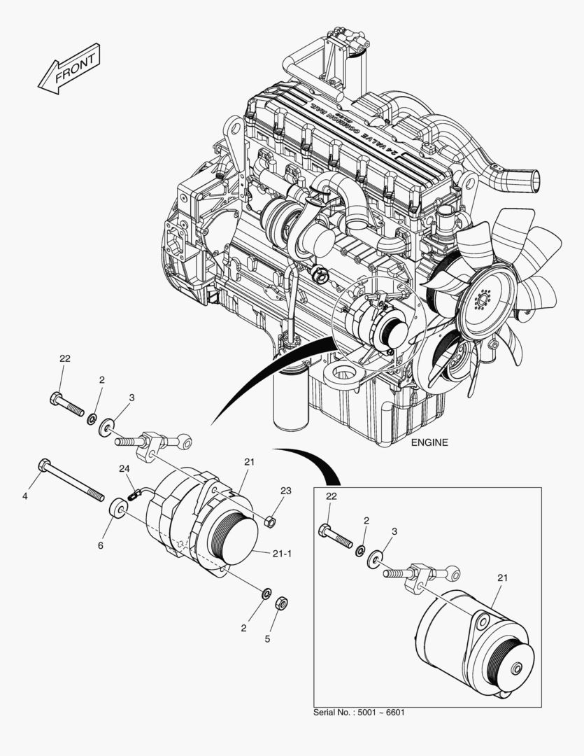 УСТАНОВКА ГЕНЕРАТОРА ПЕРЕМЕННОГО ТОКА