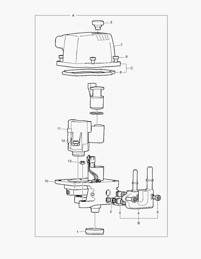 Схема 050 REDUCTANT DOSER,SCR