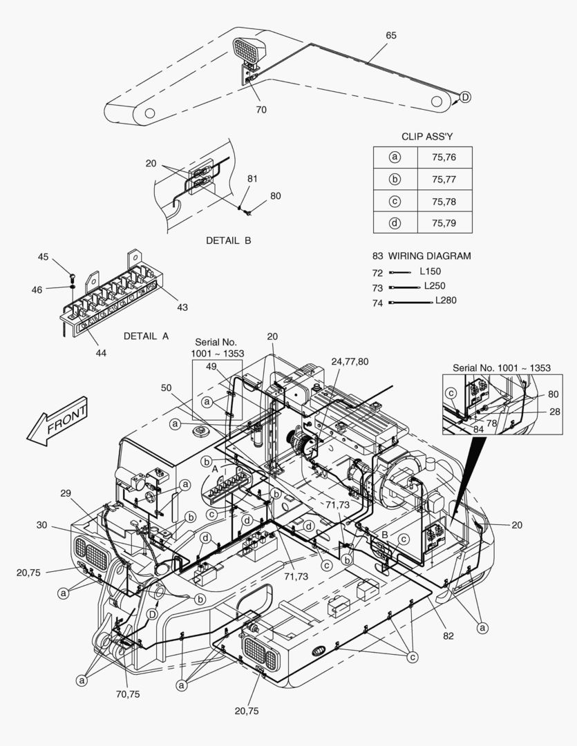 ЭЛЕКТРОПРОВОДКА(1)-СОПРЯЖЕННЫЕ ДЕТАЛИ