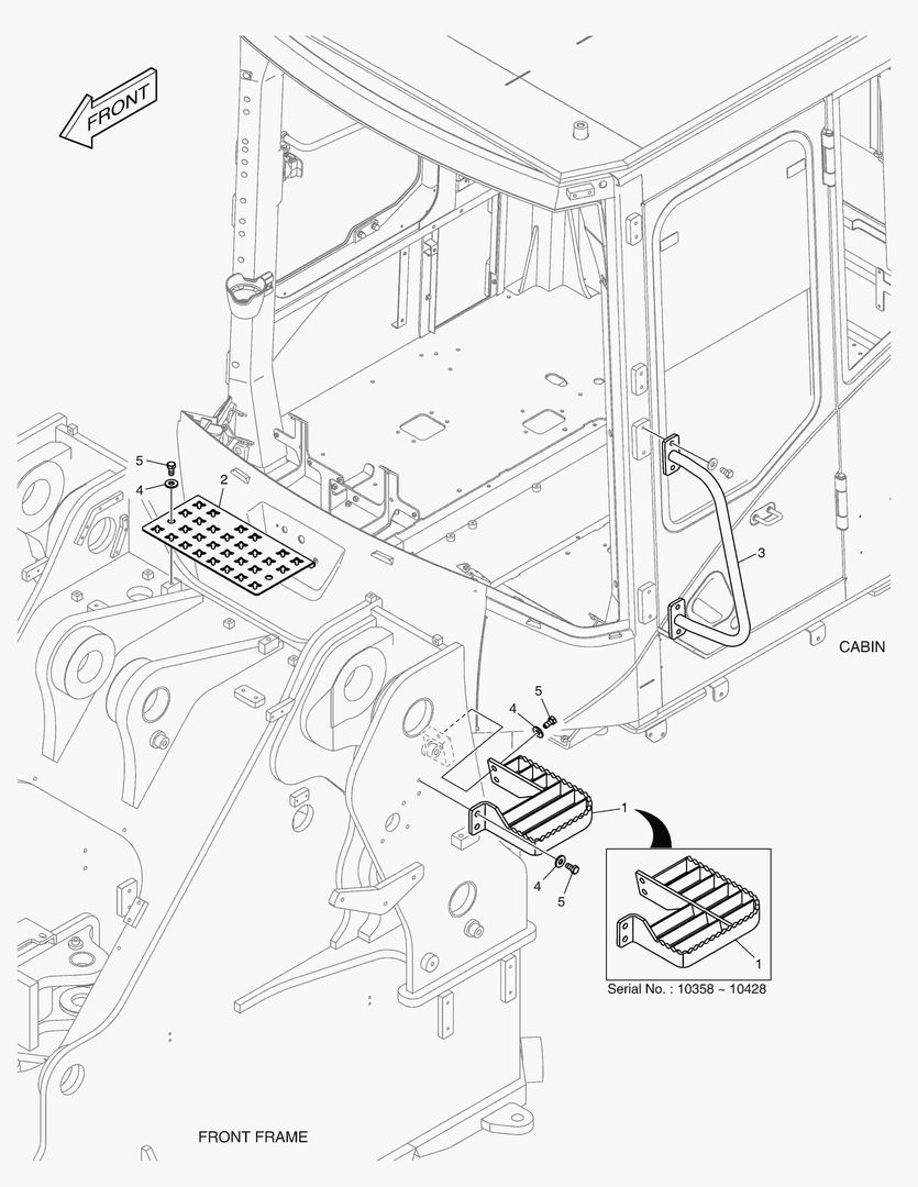 6170 HAND RAIL ASS`Y