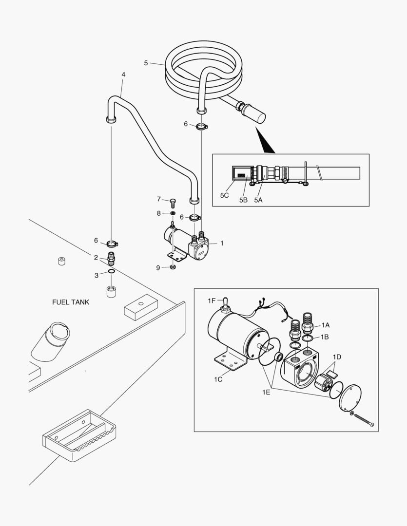 НАСОС ЗАЛИВНОЙ ГОРЛОВИНЫ ТОПЛИВА-ОПЦИЯ