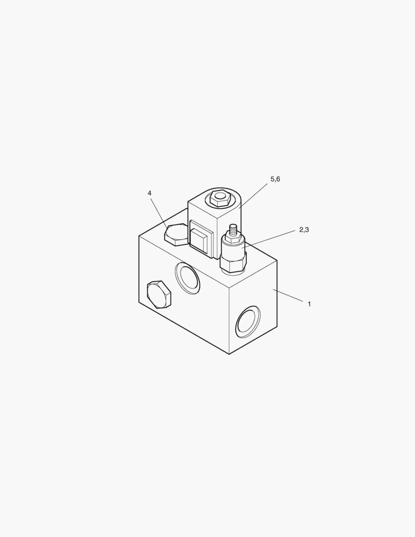 Спецтехника 3380 PILOT VALVE [1001~1020]