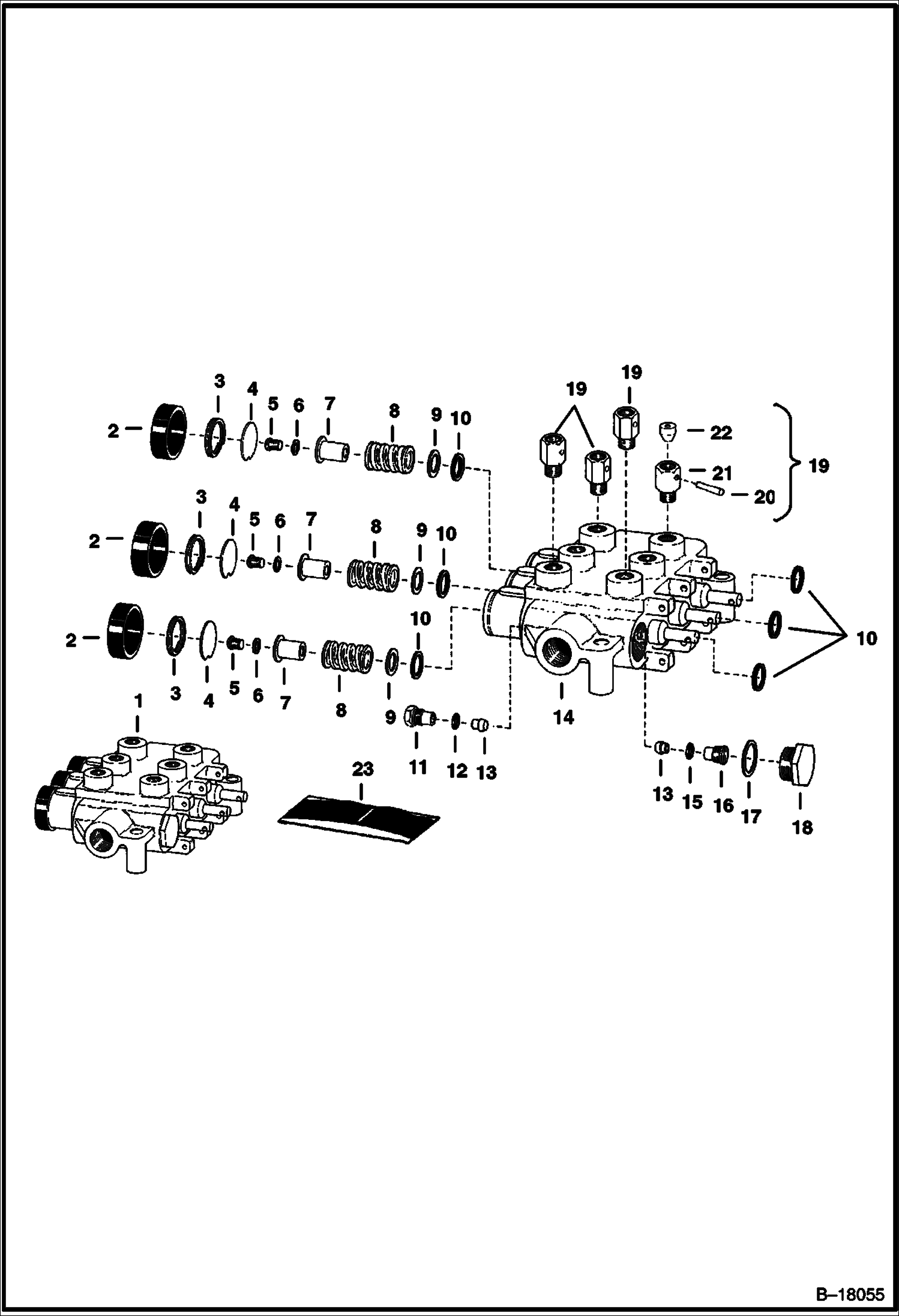 ГРЕЙДЕР (ГИДРАВЛИЧЕСКИЙ КЛАПАН)
