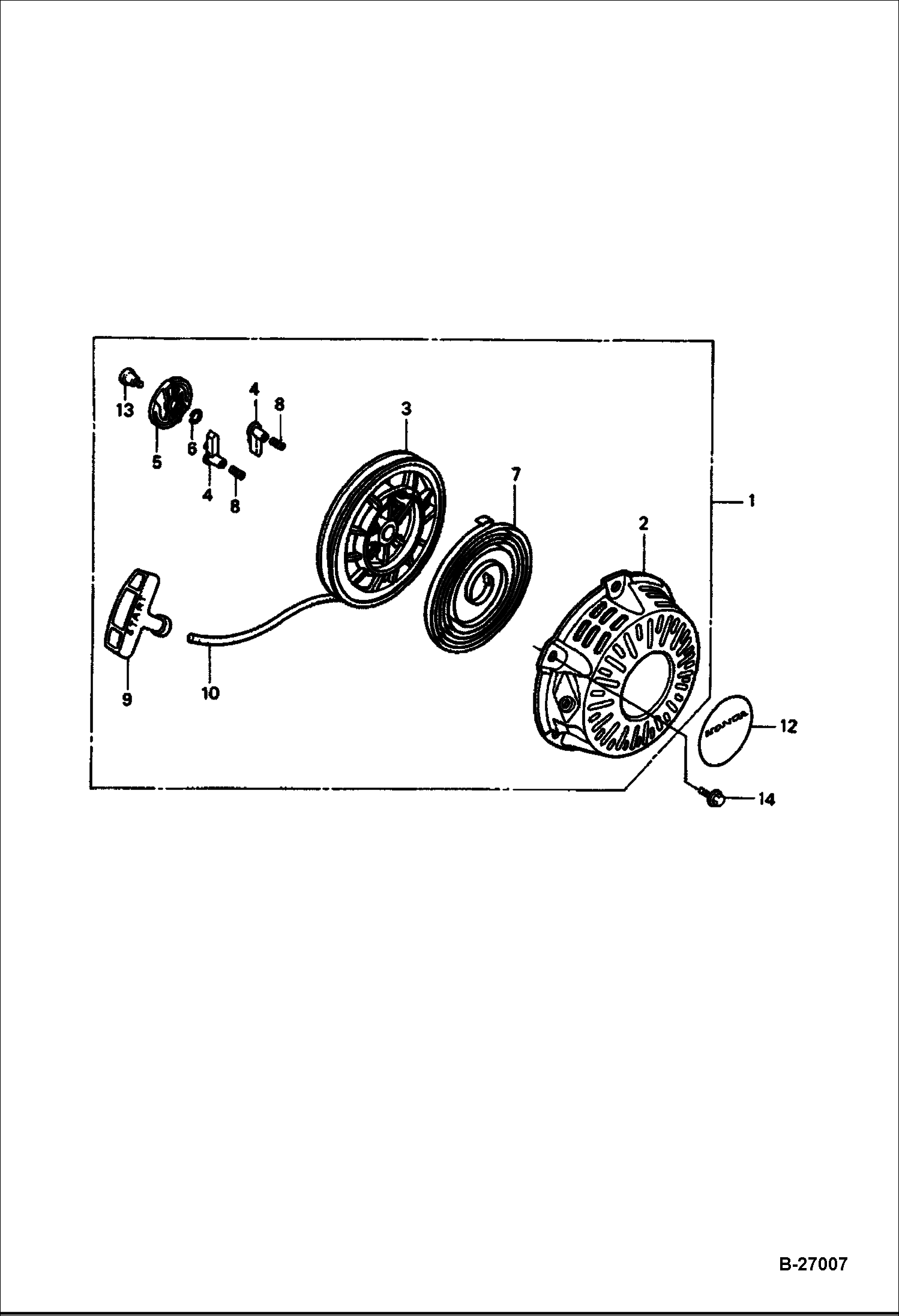 ДВИГАТЕЛЬ (СТАРТЕР) BC15