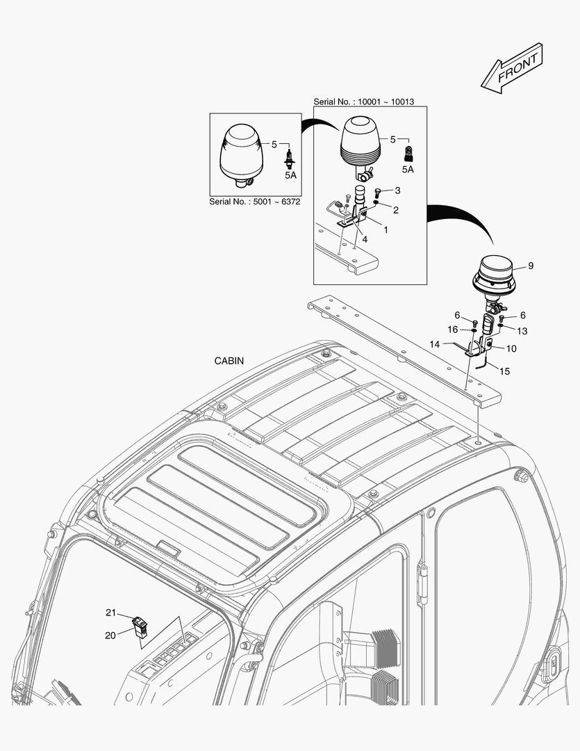 6590 ROTATING BEACON