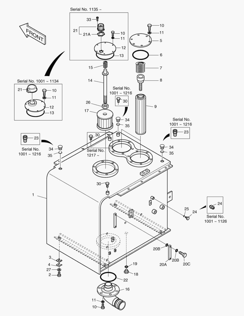 РЕЗЕРВУАР ДЛЯ МАСЛА