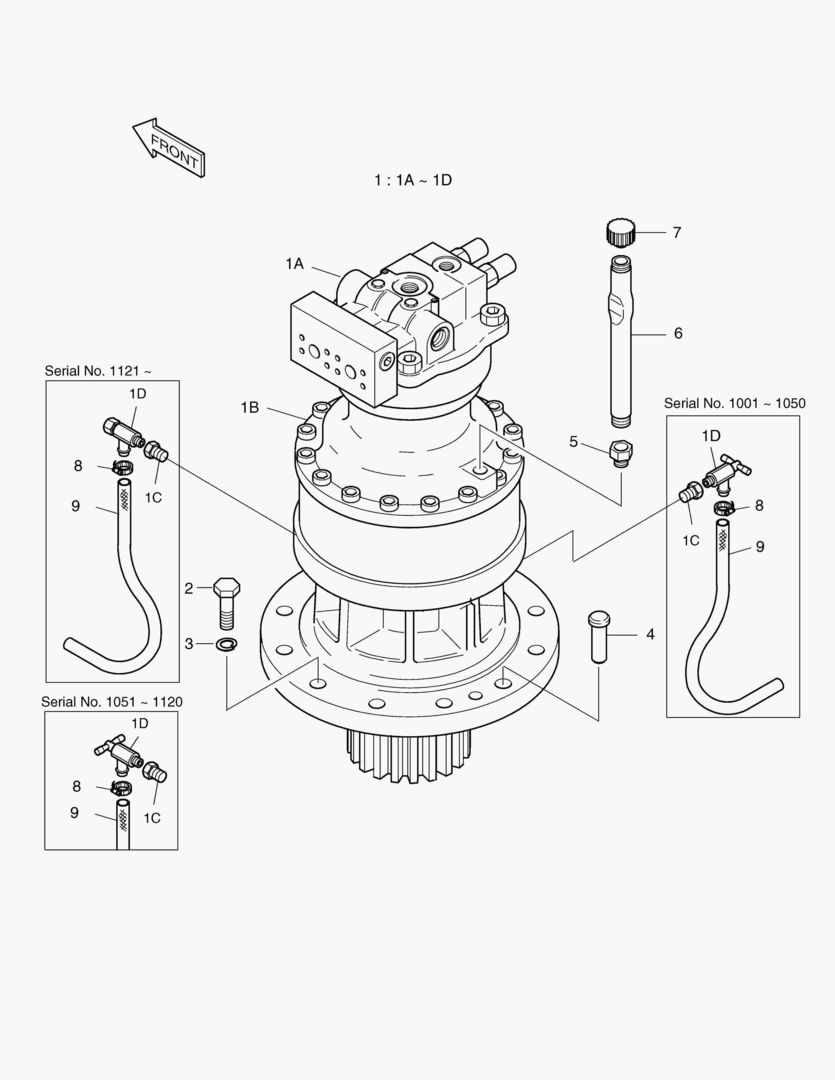 ПОВОРОТНОЕ УСТРОЙСТВО В СБОРЕ