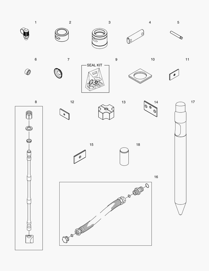 5140 RECOMMENDED SPARE PARTS