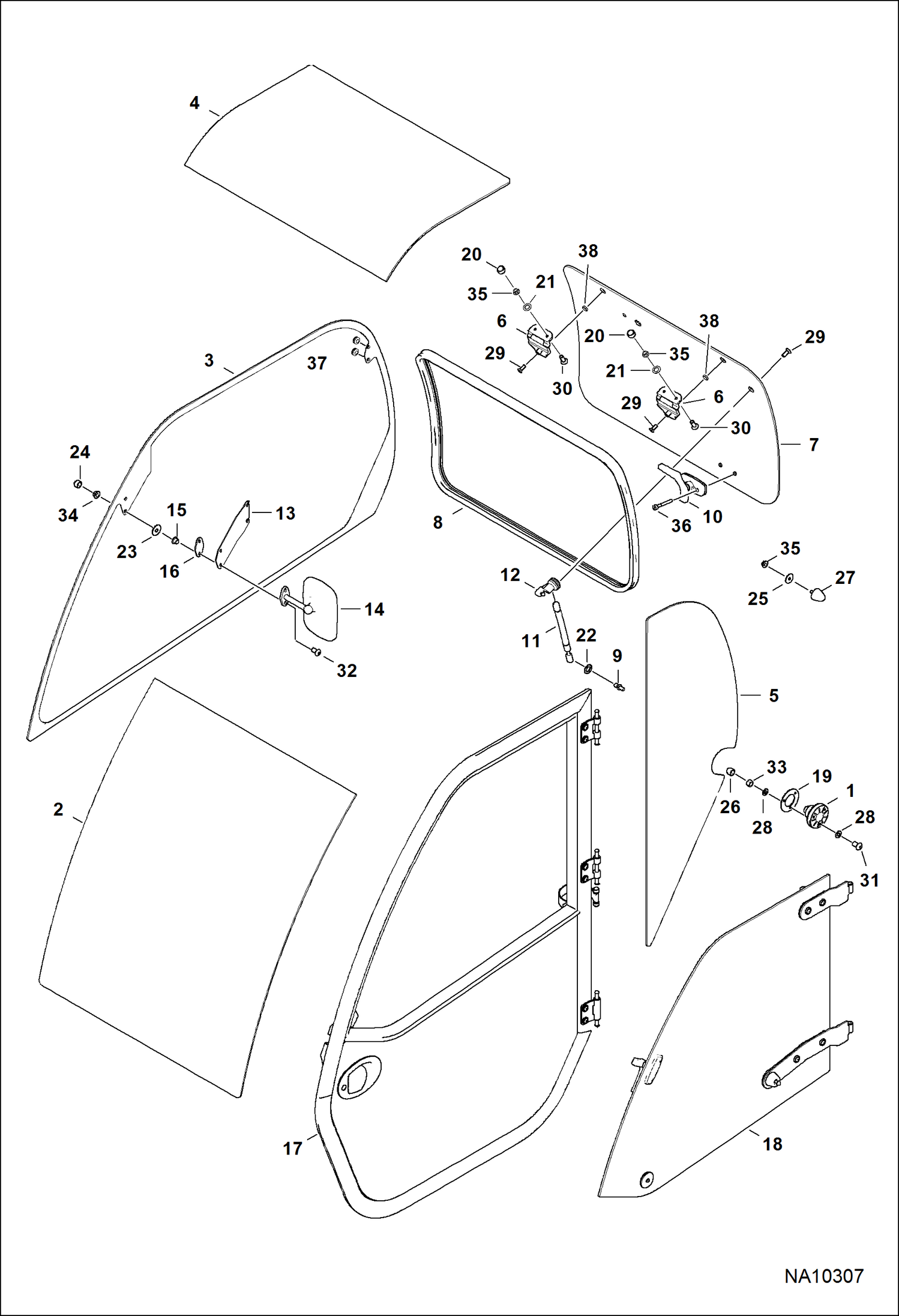 КАБИНА ОПЕРАТОРА (ВНЕШНЯЯ ЧАСТЬ)