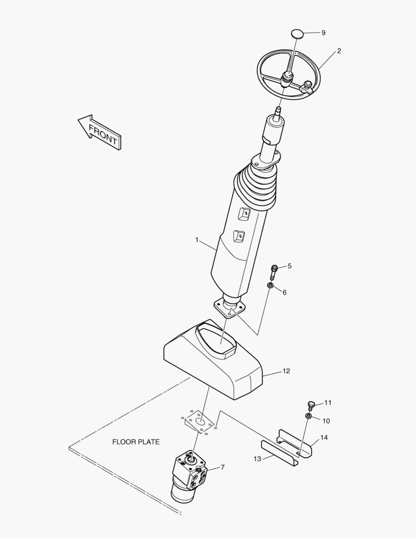 РУЛЕВОЕ УПРАВЛЕНИЕ В СБОРЕ