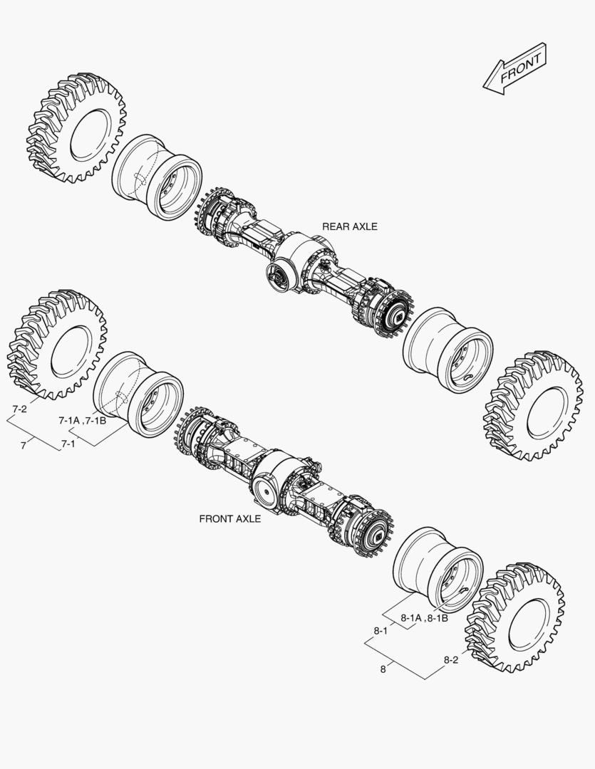 КОЛЕСА В СБОРЕ - 26.5XR25XVMT(L3)