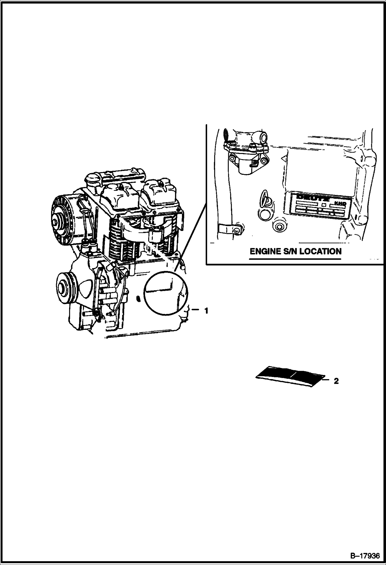 ДВИГАТЕЛЬ (DEUTZ F2L-411D)