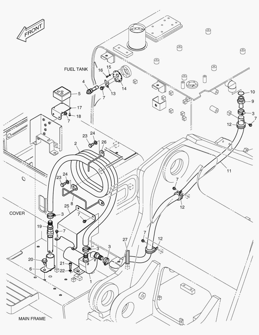 6100 FUEL FILLER PUMP