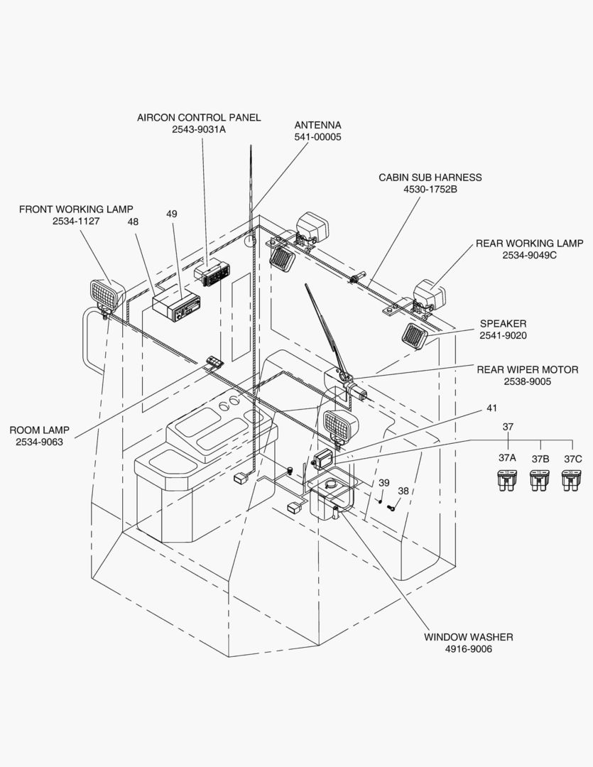 ЭЛЕКТРИЧЕСКИЕ ЗАПЧАСТИ(3) - КАБИНА