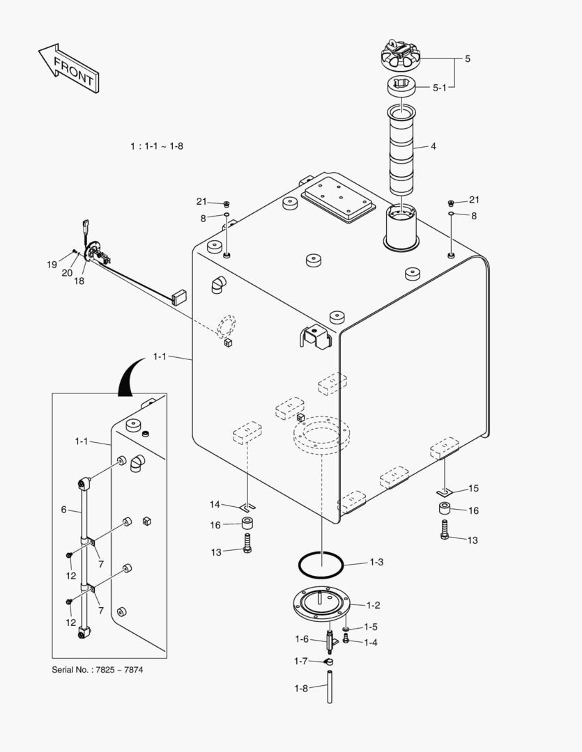 1201 FUEL TANK [7825~]
