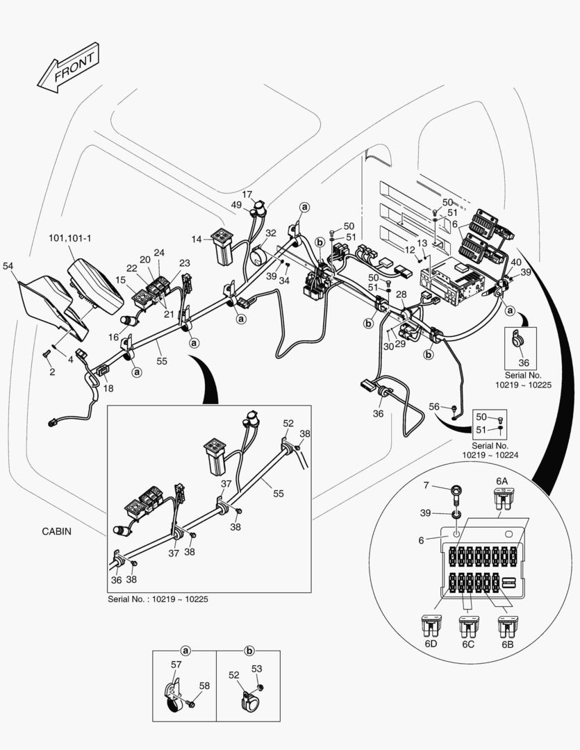 1732 ELECTRIC PARTS - CABIN [10219~]