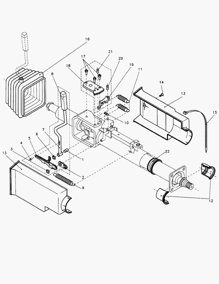 G320-18 STEERING COLUMN