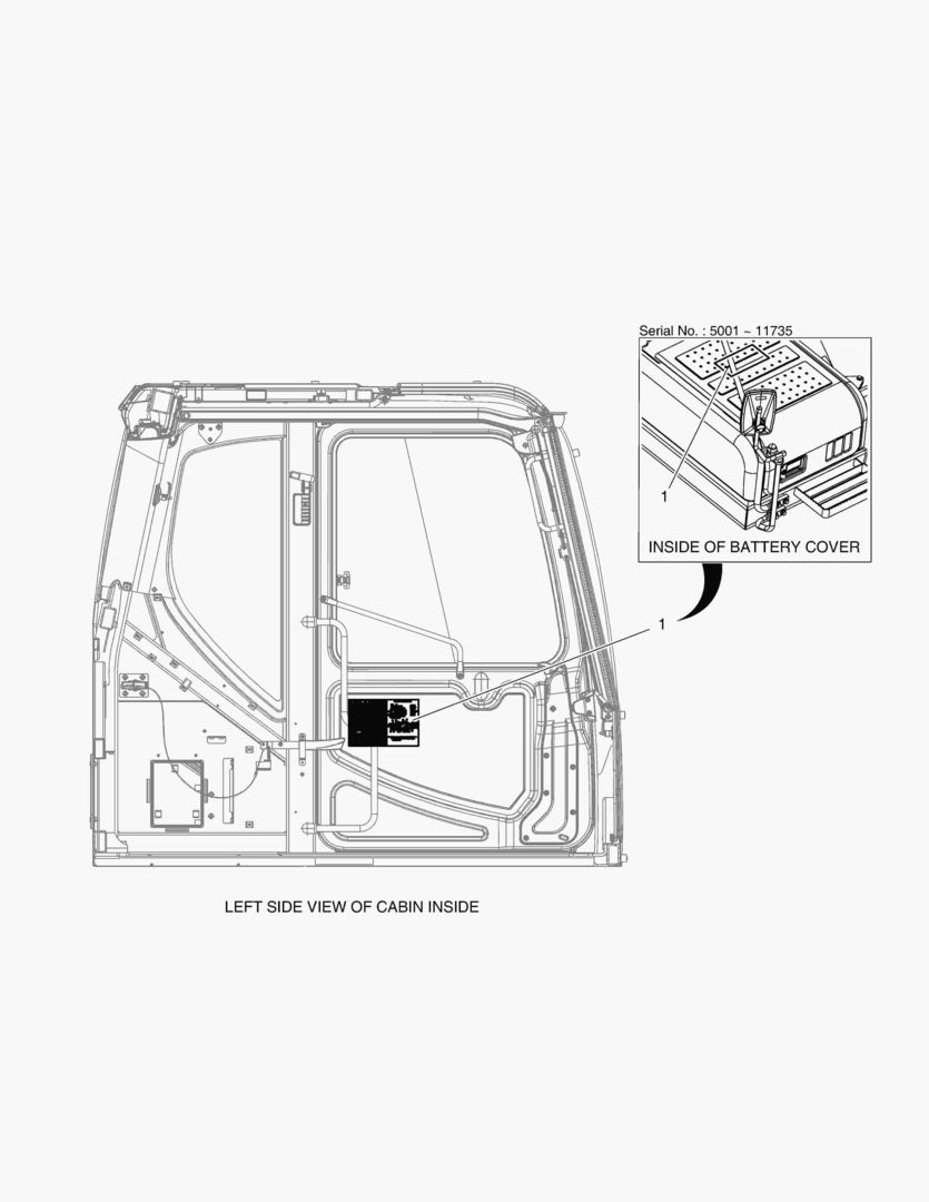 ПРЕДУПРЕЖДАЮЩАЯ ТАБЛИЧКА - СМАЗКА(ЭКСПОРТИРУЕМОЕ ОБОРУДОВАНИЕ)