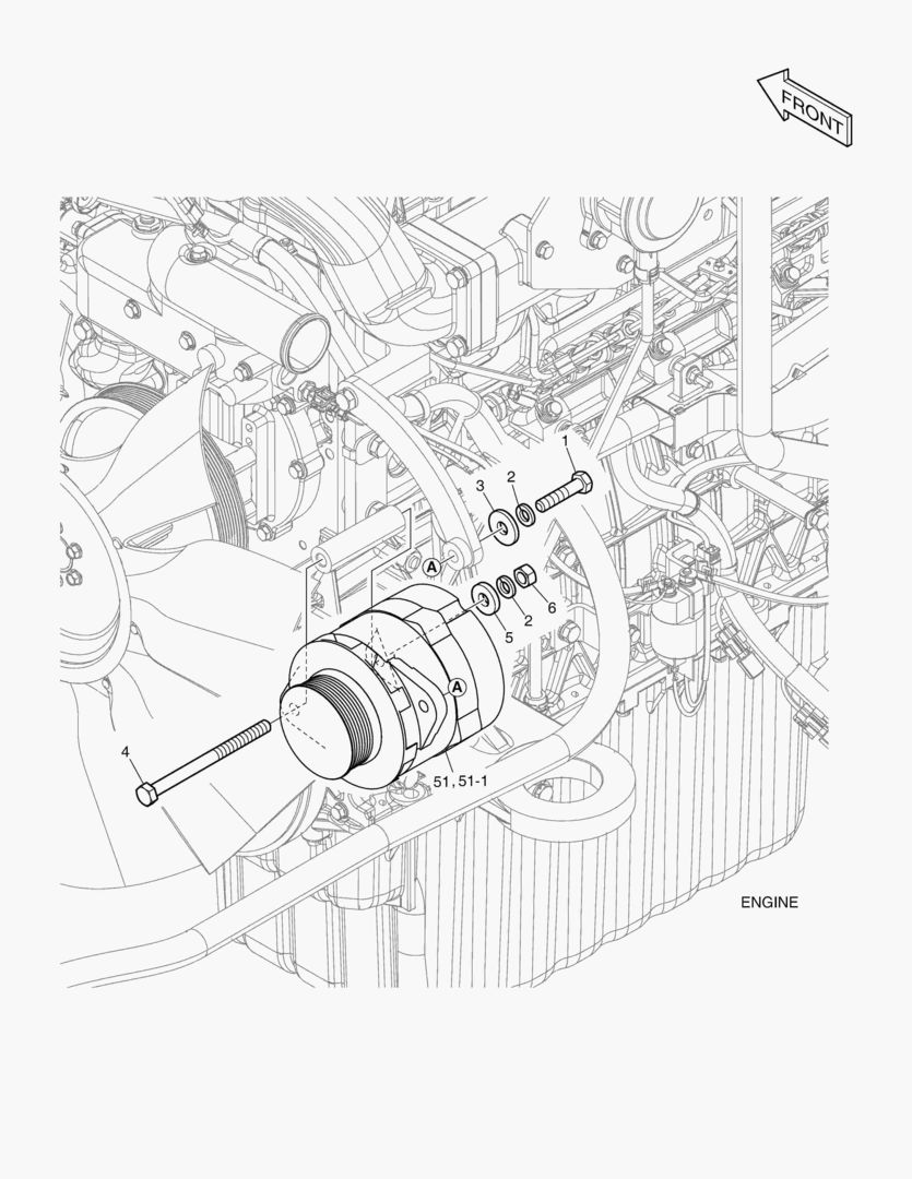 УСТАНОВКА ГЕНЕРАТОРА ПЕРЕМЕННОГО ТОКА