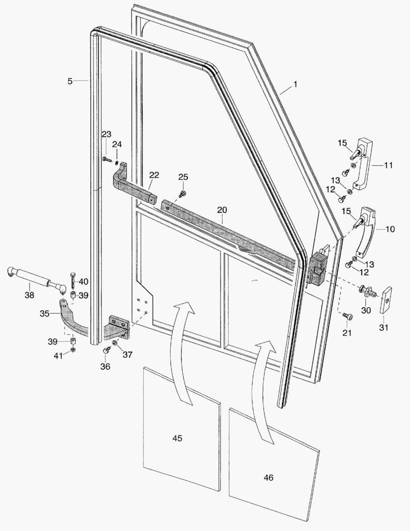 G075-15 CABIN DOOR