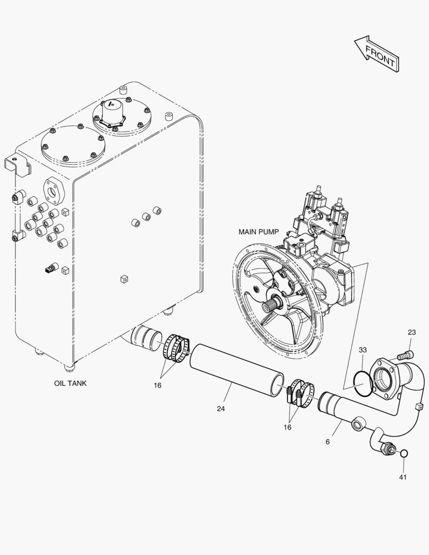 ТУБОПРОВОД МАСЛЯНОГО РАДИАТОРА(1)