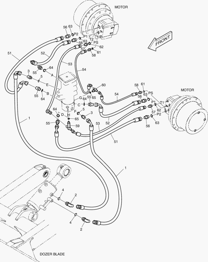 ТРУБОПРОВОД ГУСЕНИЦ