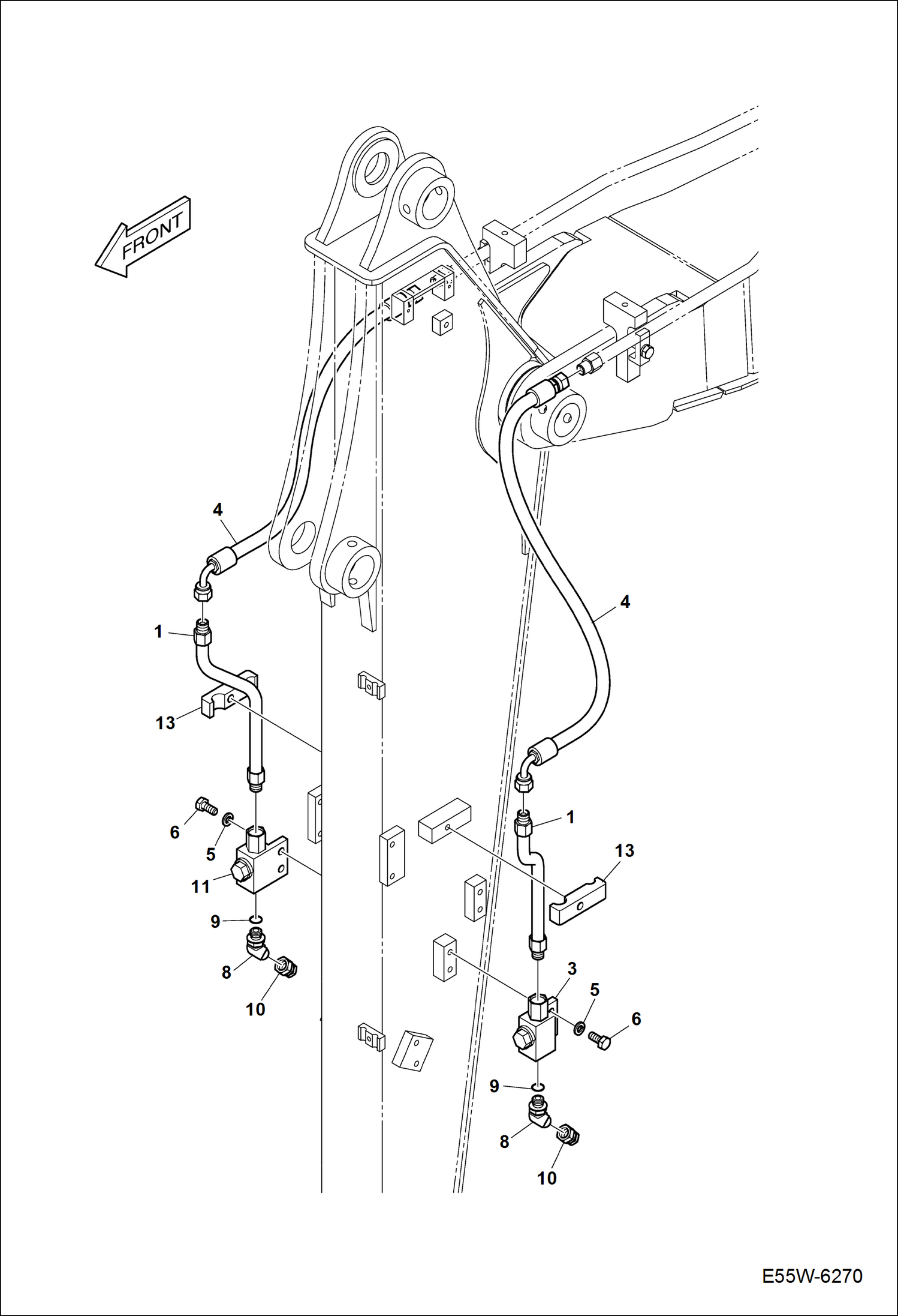 ВРАЩЕНИЕ) (СЕРИЙНЫЙ НОМЕР AEFB10001 - AEFB11011)