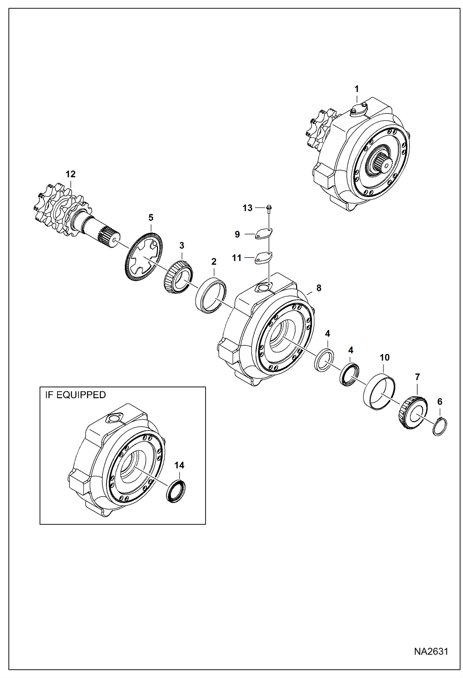 АВТОТРАНСПОРТЕР (УСТАНОВКА ПРИВОДНОГО ДВИГАТЕЛЯ В СБОРЕ) (СО СПИДОМЕТРОМ)