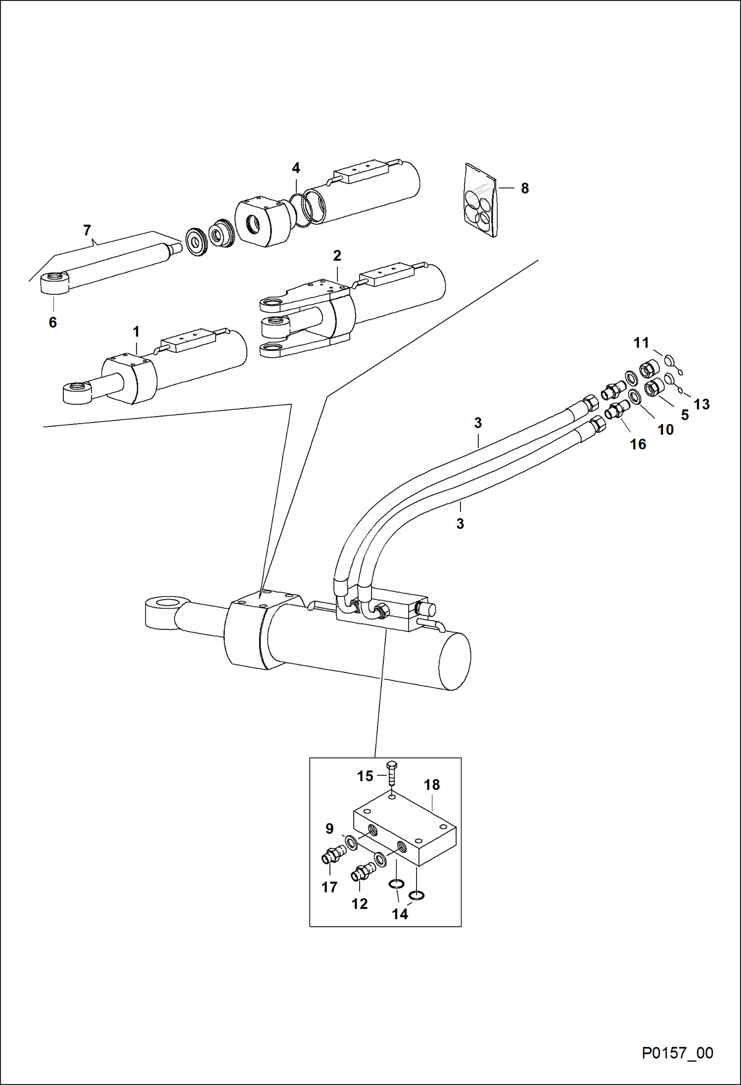 Схема ОСНОВНАЯ ПЛАТФОРМА 2.2M 300 КГ, КРАЩАЮЩАЯСЯ (BUD6423)
