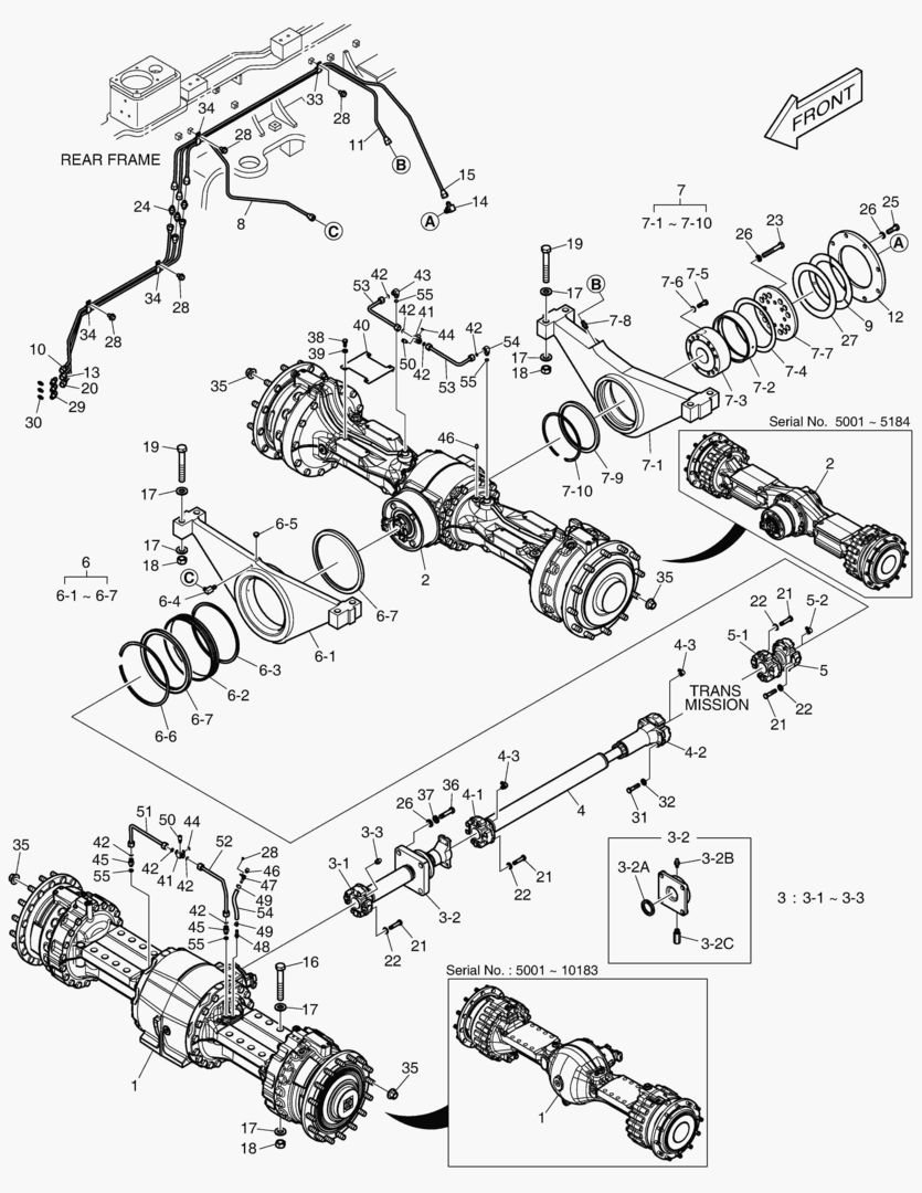 1140 AXLE & DRIVE SHAFT