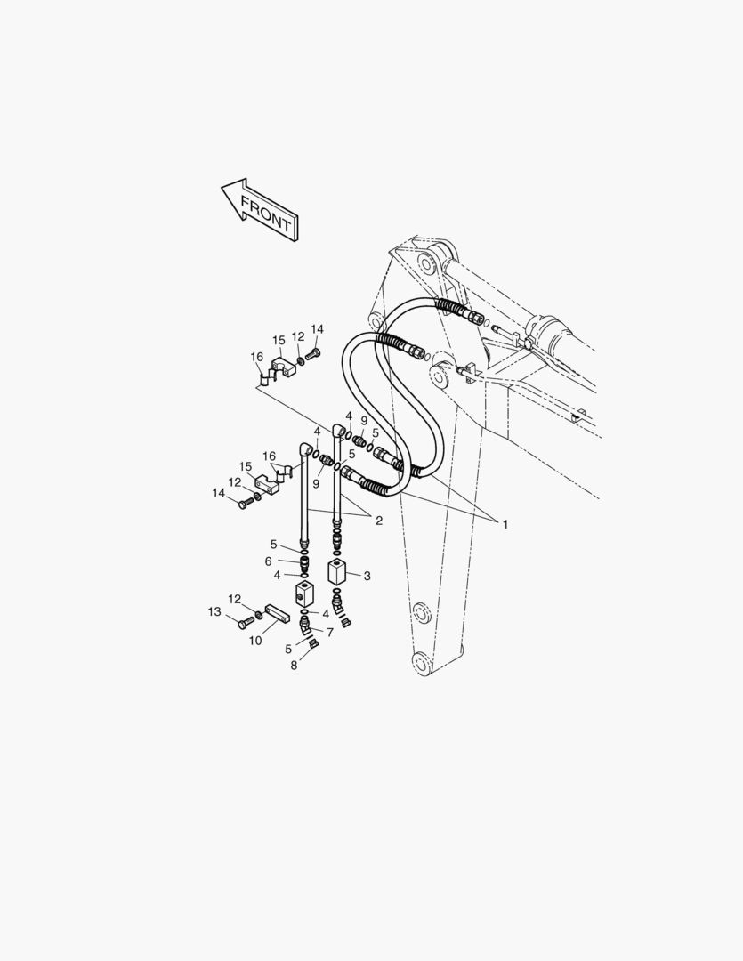 Спецтехника 6530 ARM PIPING-ARM 3.1m(ONE & TWO WAY) - главное фото