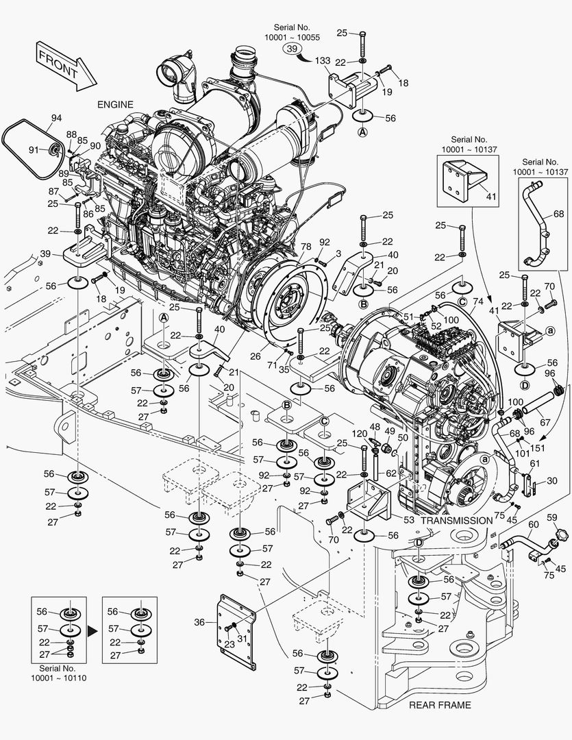 МОНТАЖ ДВИГАТЕЛЯ(2)