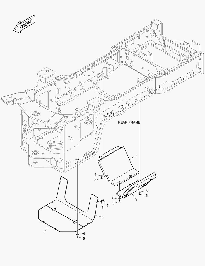 ОБТЕКАЕМАЯ ПОДКУЗОВНАЯ ПАНЕЛЬ