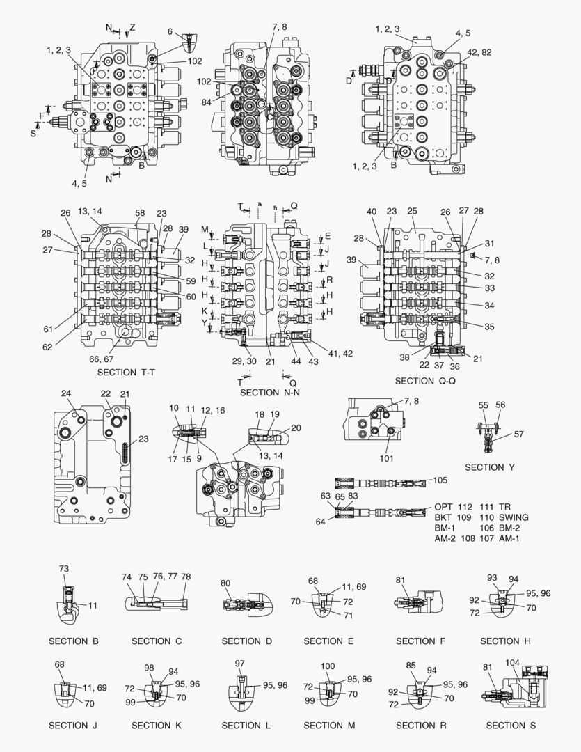 Спецтехника 4250 CONTROL VALVE - главное фото