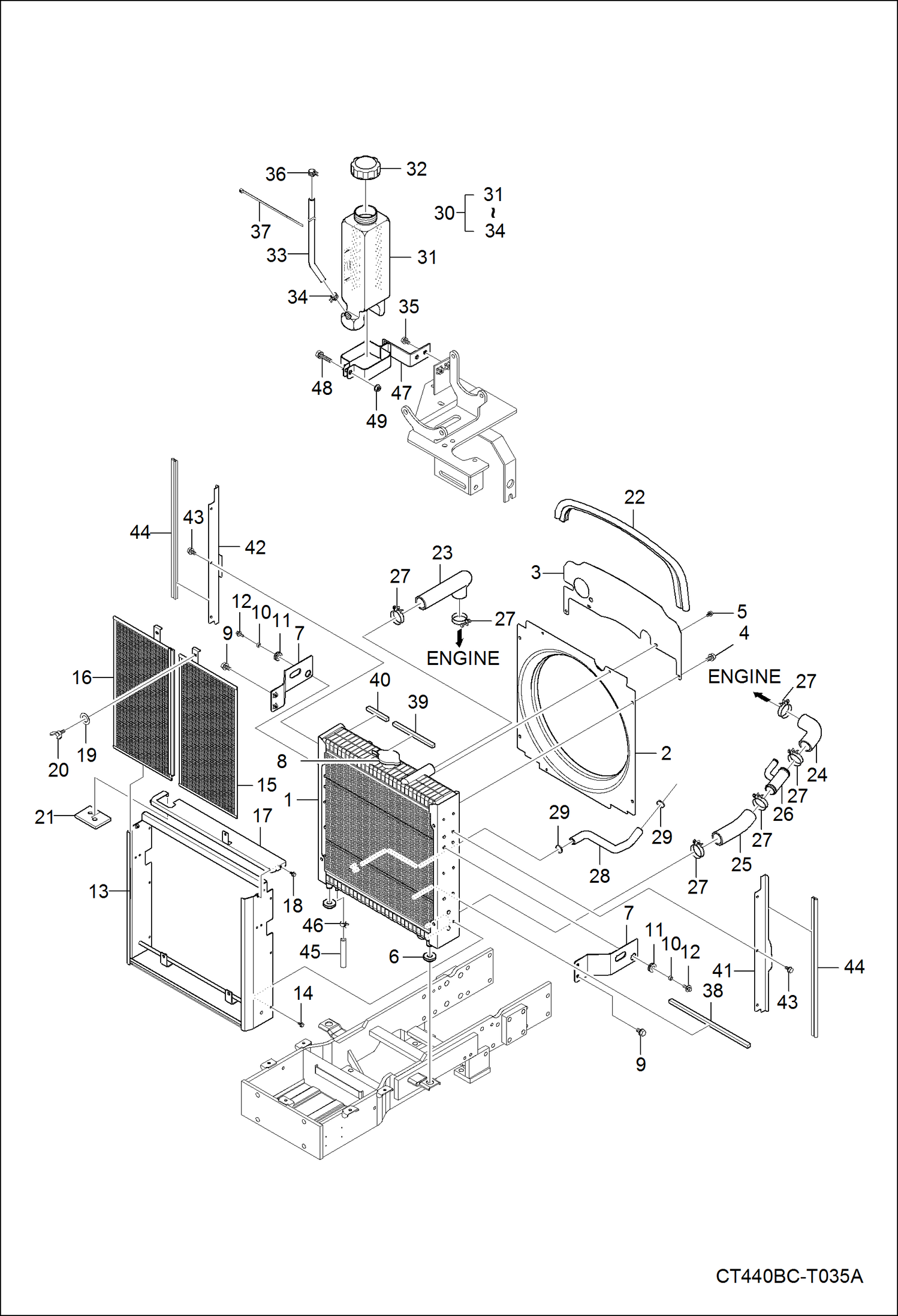 РАДИАТОР В СБОРЕ