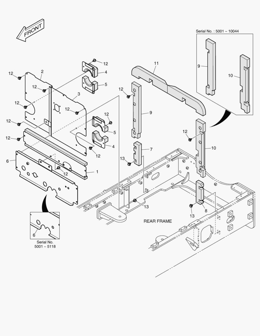 1360 BAFFLE ASS`Y [5001~10048]