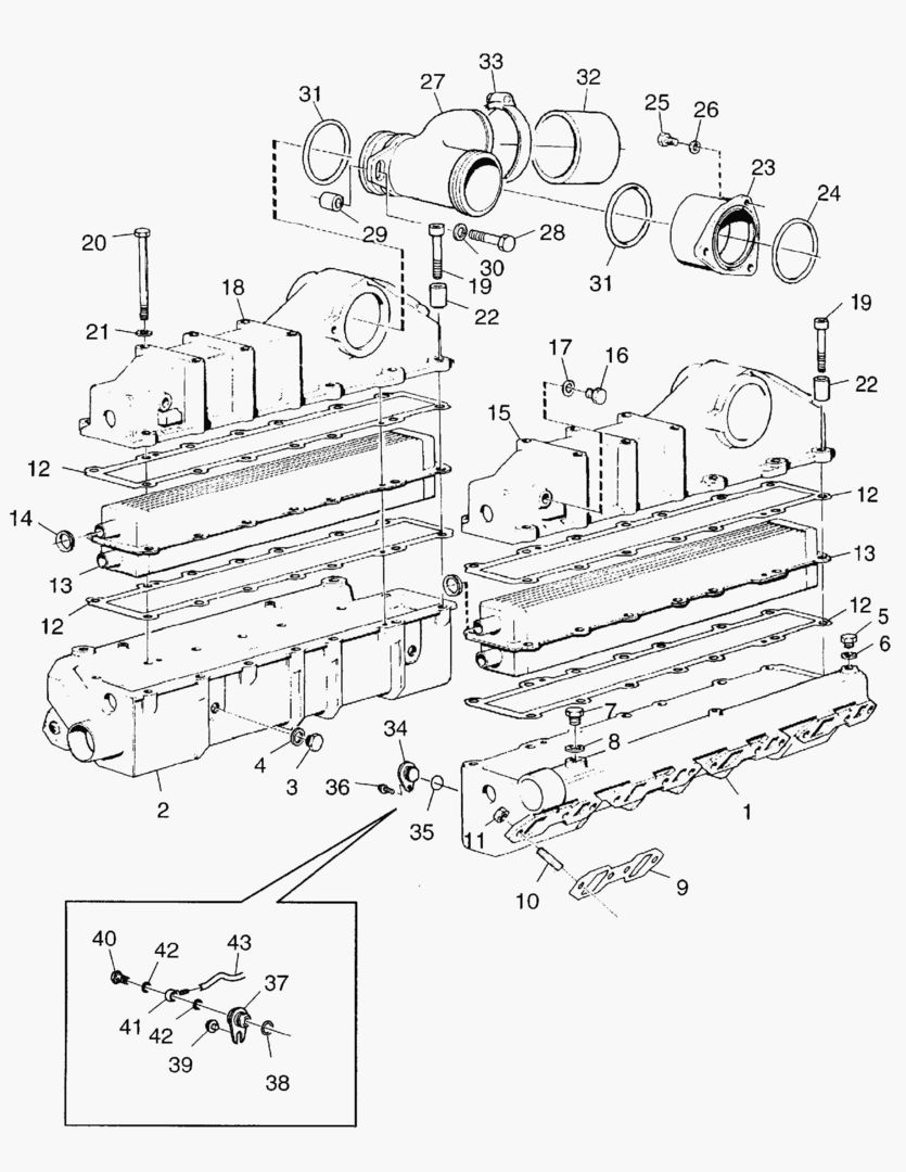 G010-43 INTAKE MANIFOLD