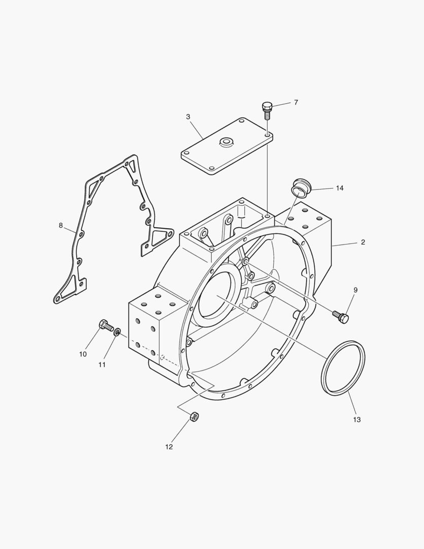 Схема КАРТЕР МАХОВИКА