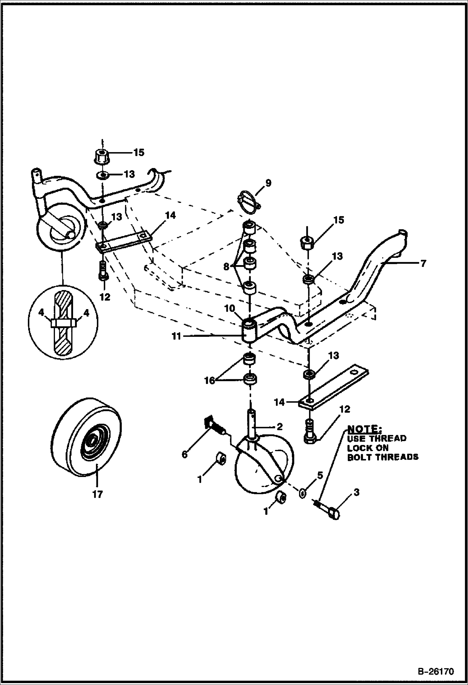 ГАЗОНОКОСИЛКА (ОТЛИВНЫЕ КОЛЕСА И ШИНЫ) (3FM60 A1FR) (3FM72 A1FS)