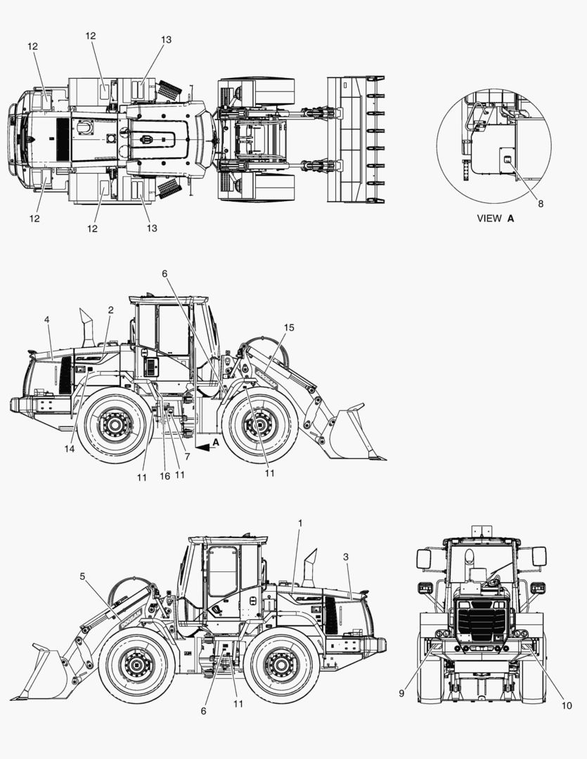 ПРЕДУПРЕЖДАЮЩАЯ ТАБЛИЧКА - НИМЕНОВАНИЕ ТЕХНИКИ