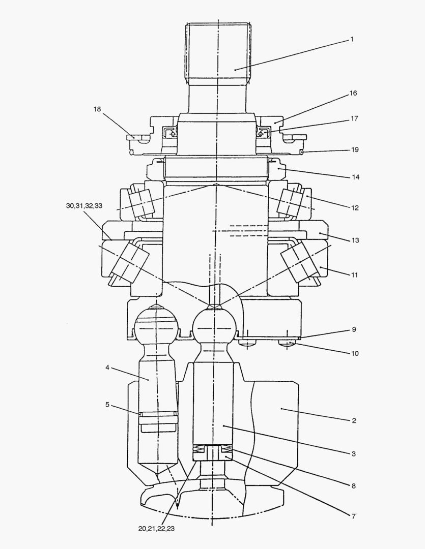 Спецтехника 4230 ROTARY GROUP-TRAVEL MOTOR [1001~1448] - главное фото