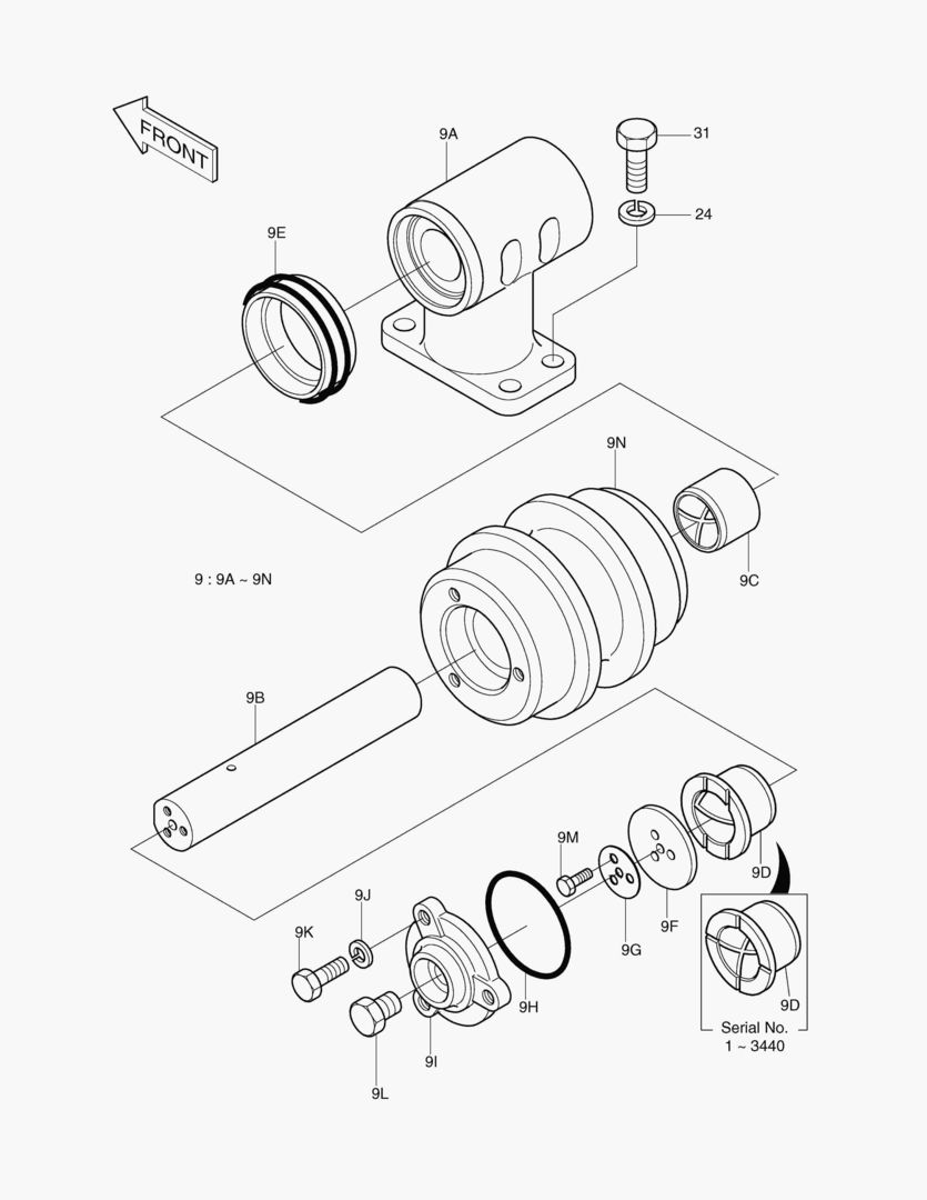 ВЕРХНИЙ ПОДШИПНИК