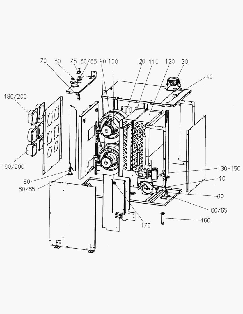 G370-6 AIR HEATING UNIT