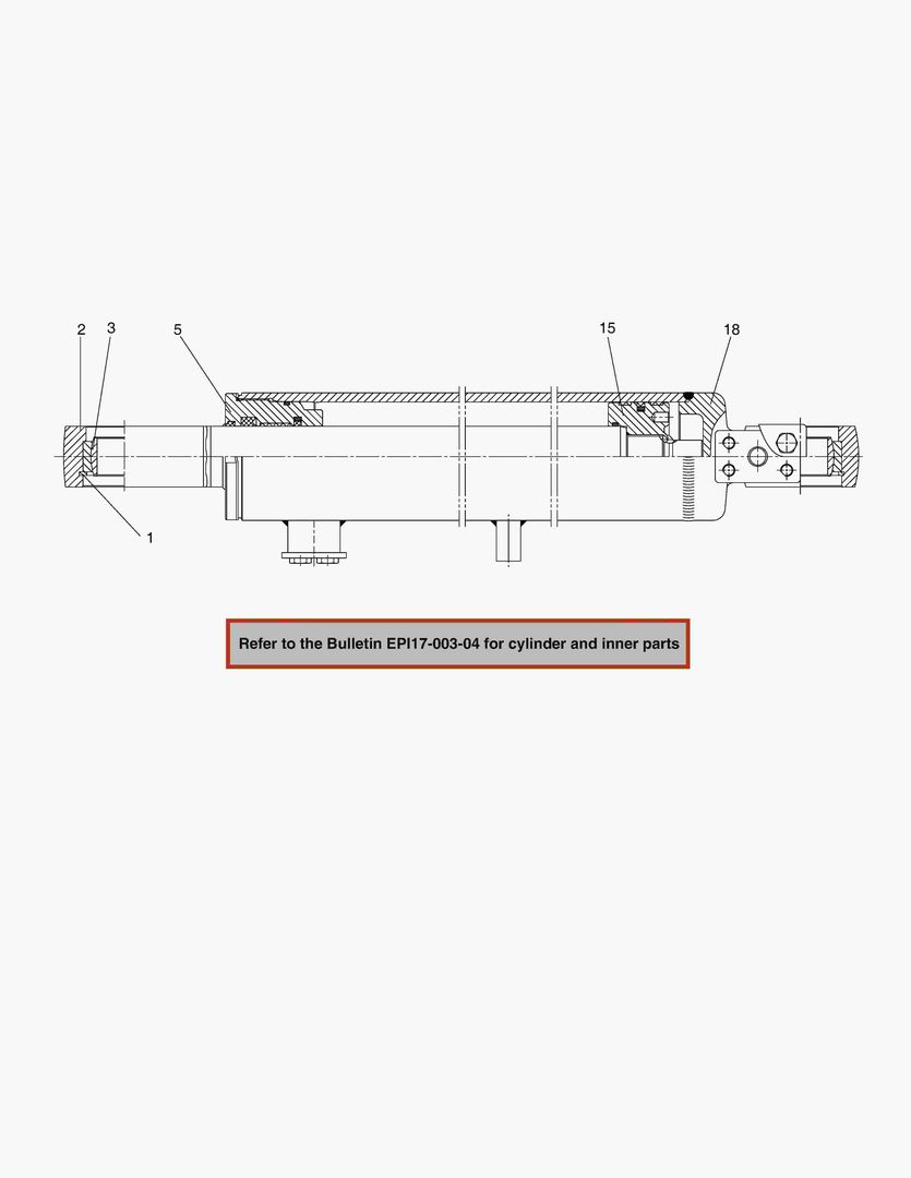 3365 STEERING CYLINDER(R&DY)