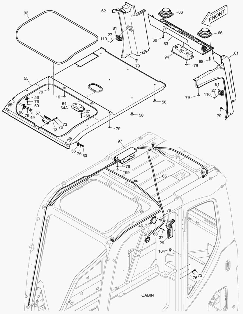 КАБИНА(3) - СИСТЕМА ЗАЩИТЫ ПРИ ОПРОКИДЫВАНИИ