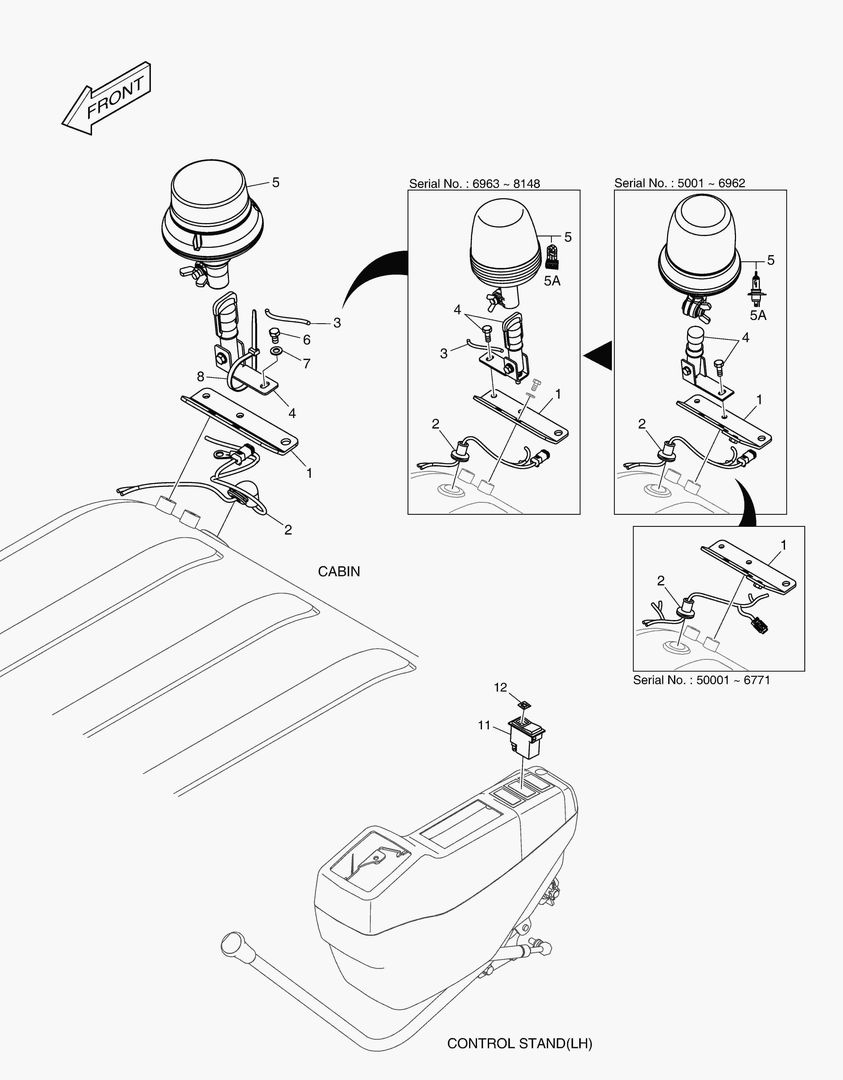 Спецтехника 6360 ROTATING BEACON