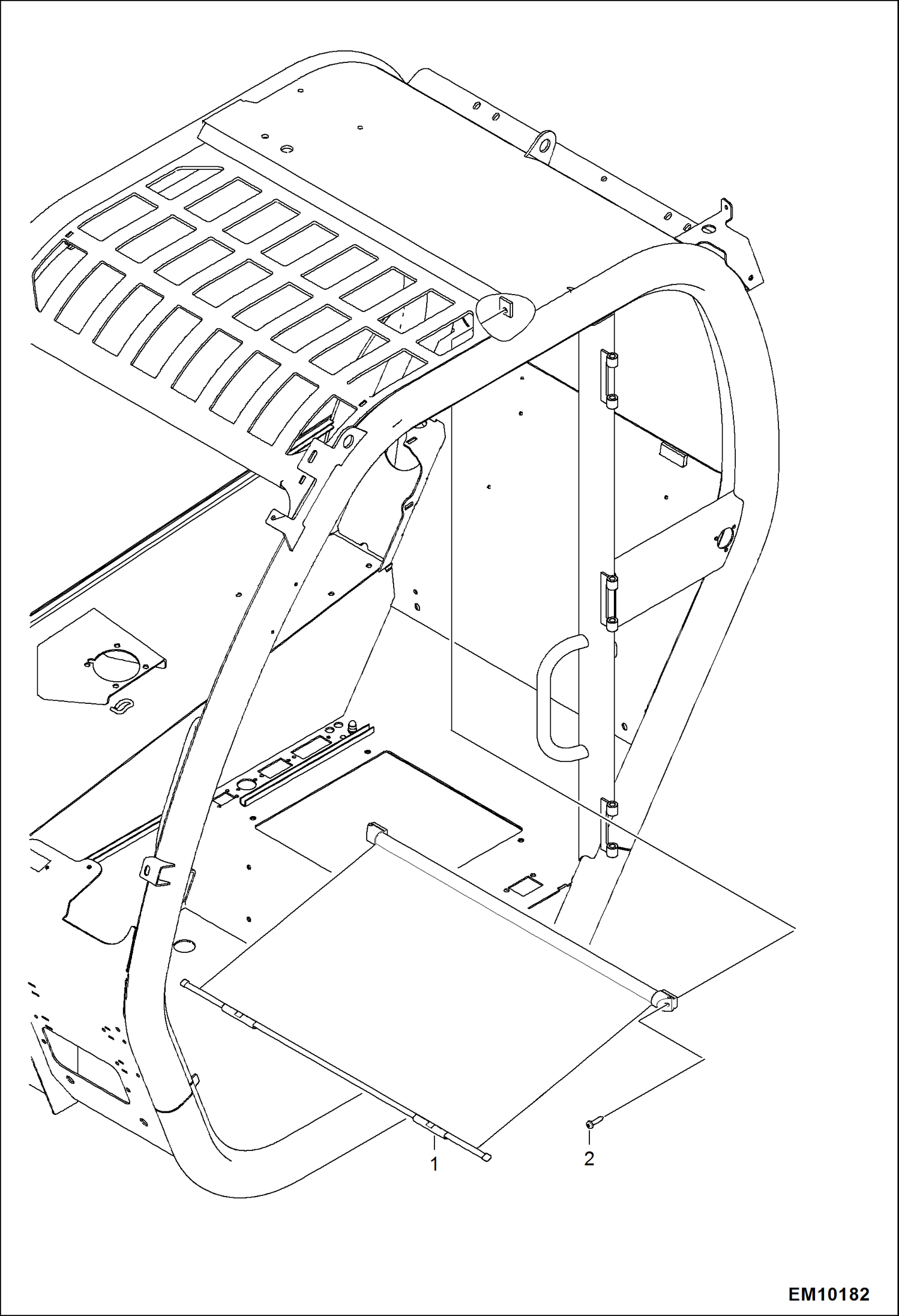 Схема ПРОТИВОСОЛНЕЧНЫЙ КОЗЫРЕК