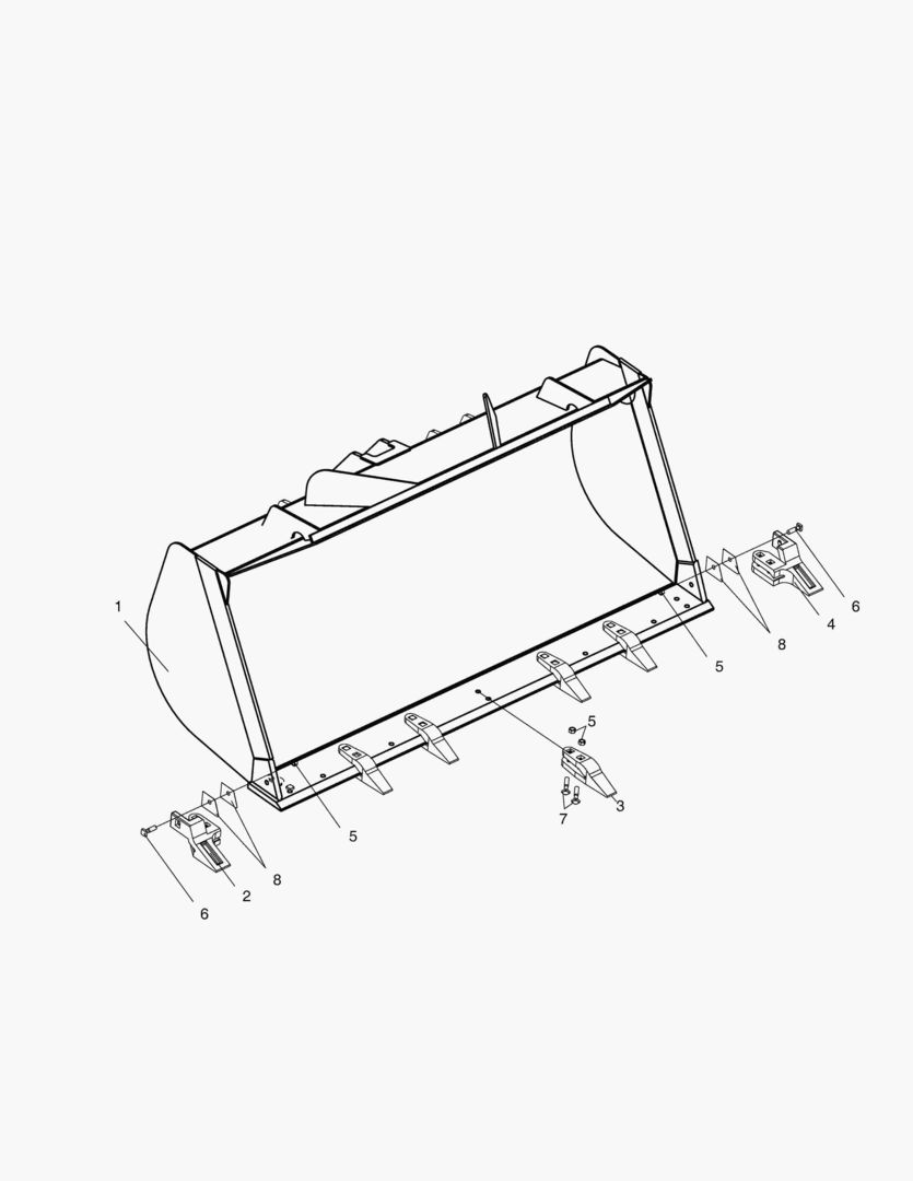 Спецтехника 6090 BUCKET ASSY-27P [10307~] - главное фото