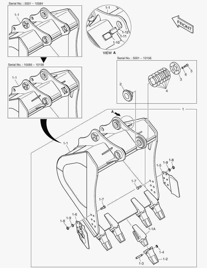 6510 BUCKET - 1.61mВі
